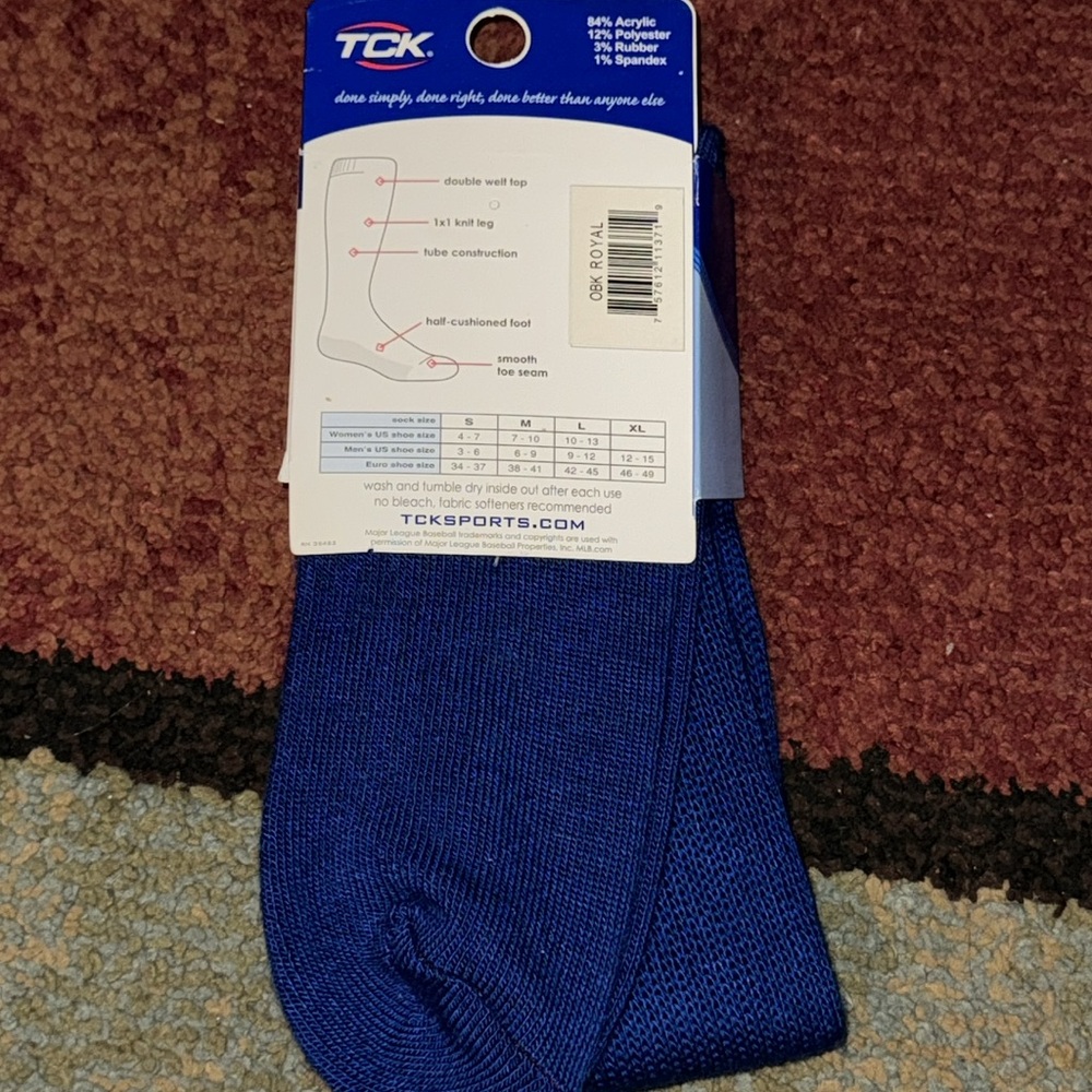 TCK‎ Baseball Socks - Picture 2 of 3